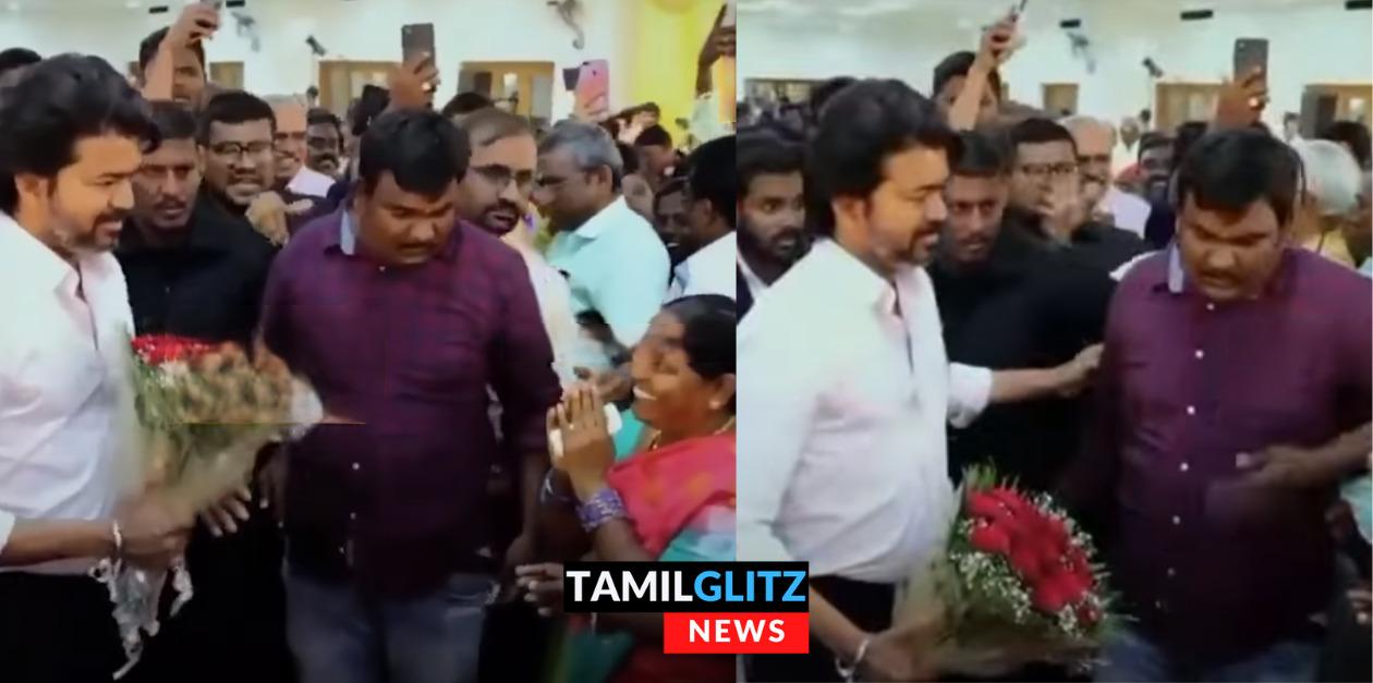 வாரிசு பட லுக்கில் திருமணத்திருக்கு செம்ம கெத்தாக என்ட்ரி கொடுத்த தளபதி.! Recent வீடியோ.! 25