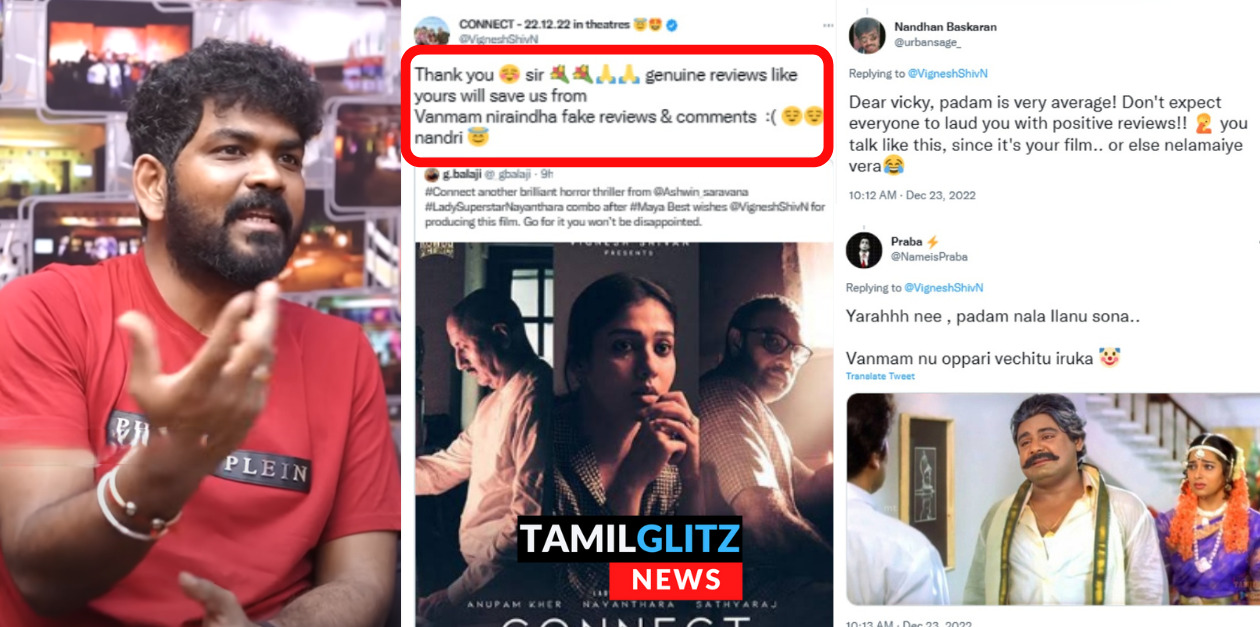 Comment-ல் வன்மத்தை கொட்டுகிறார்கள்.! மனைவிக்காக ட்விட்டரில் விக்னேஷ் சிவன் போட்ட பதிவு.! 99