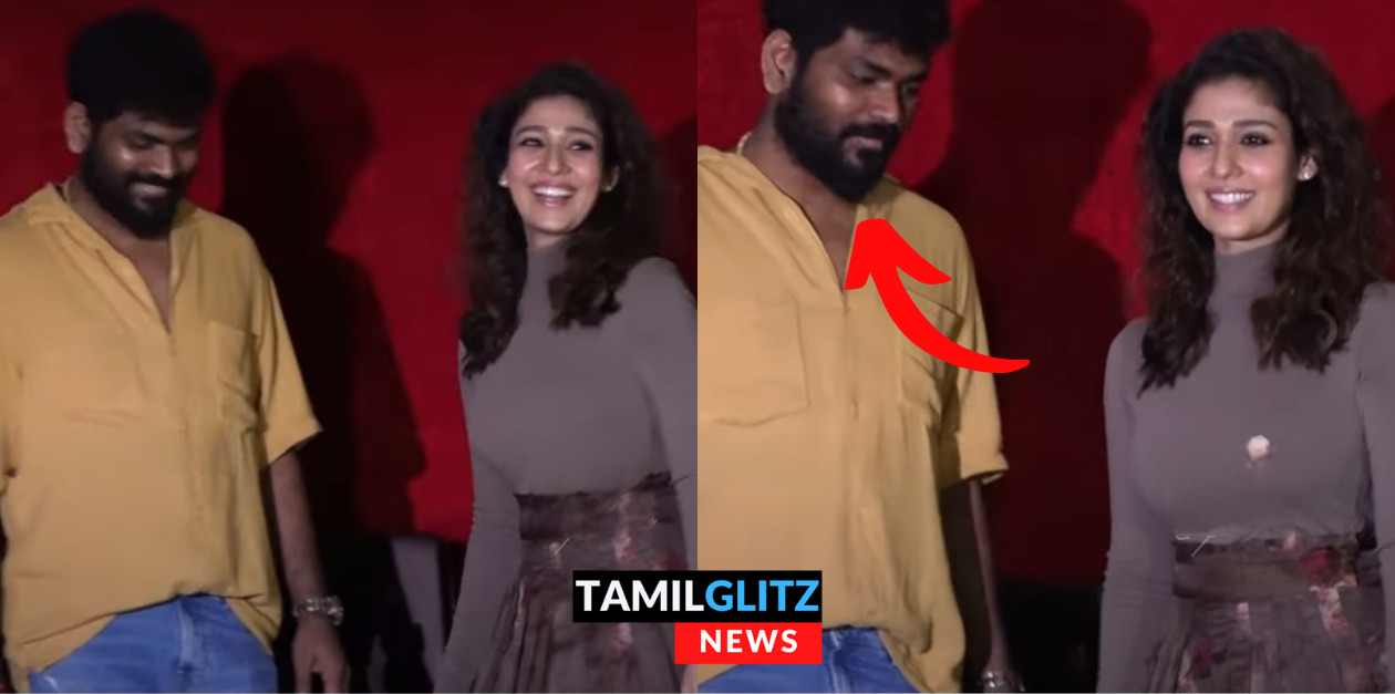 நயன்தாராவை பார்த்து ஐ லவ் யூ சொன்ன நபர்.! கடுப்பான விக்கி.! வெட்கப்பட்டு சிரித்த நயன்.! 15