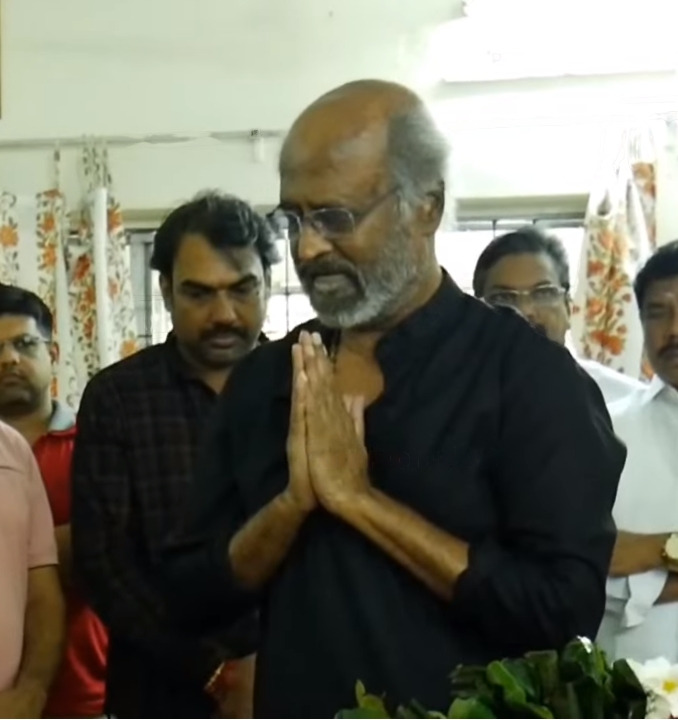 வைகுந்த ஏகதேசி தினத்தில் காலமான ரங்கராஜ் பாண்டேவின் தந்தை.! முதல் ஆளாக அஞ்சலி செலுத்திய ரஜினி.! 3