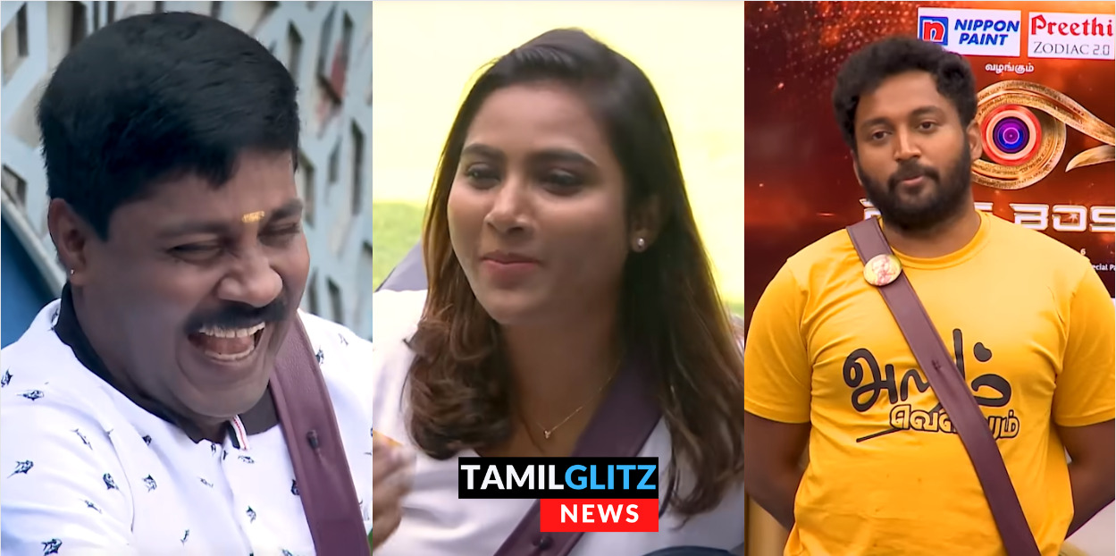 மைனாவுக்கு ப்ரபோஸ் செய்த ஜிபி முத்து.! பங்கமாக கலாய்த்து விட்ட விக்ரமன்.! செம்ம டைம்மிங் விக்கு.! 19