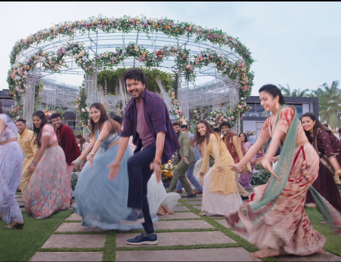 விஜய் ரசிகர்களுக்கு இன்ப அதிர்ச்சி கொடுத்த படக்குழு.! Celebration வீடியோ பாடல் வெளியீடு.! 3