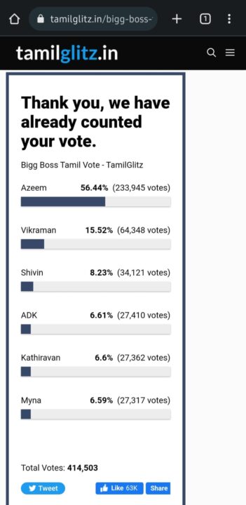 பிக்பாஸ் வீட்டில் நடக்க உள்ள கடைசி எலிமினேஷன்.! இந்த வாரம் வெளியேறப்போவது இவர் தானா? 3