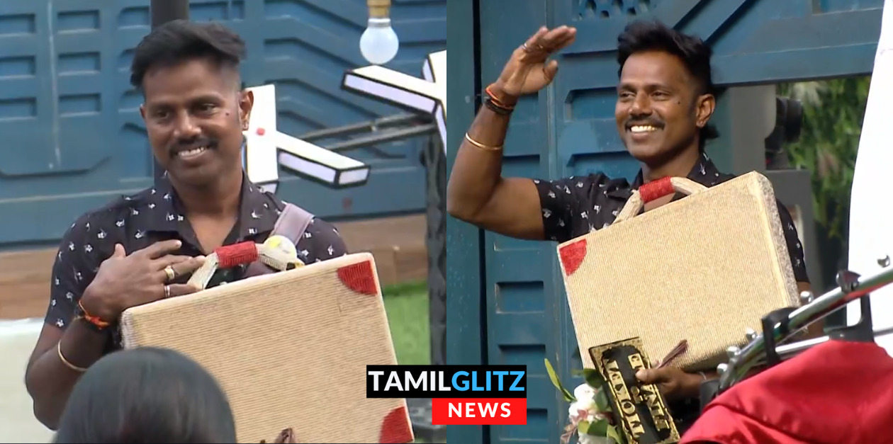 பிக்பாஸில் நடந்த கடைசி வெளியேற்றம்.! லட்ச ருபாய் பெட்டியுடன் வெளியேறினார் அமுதவாணன்.! 3