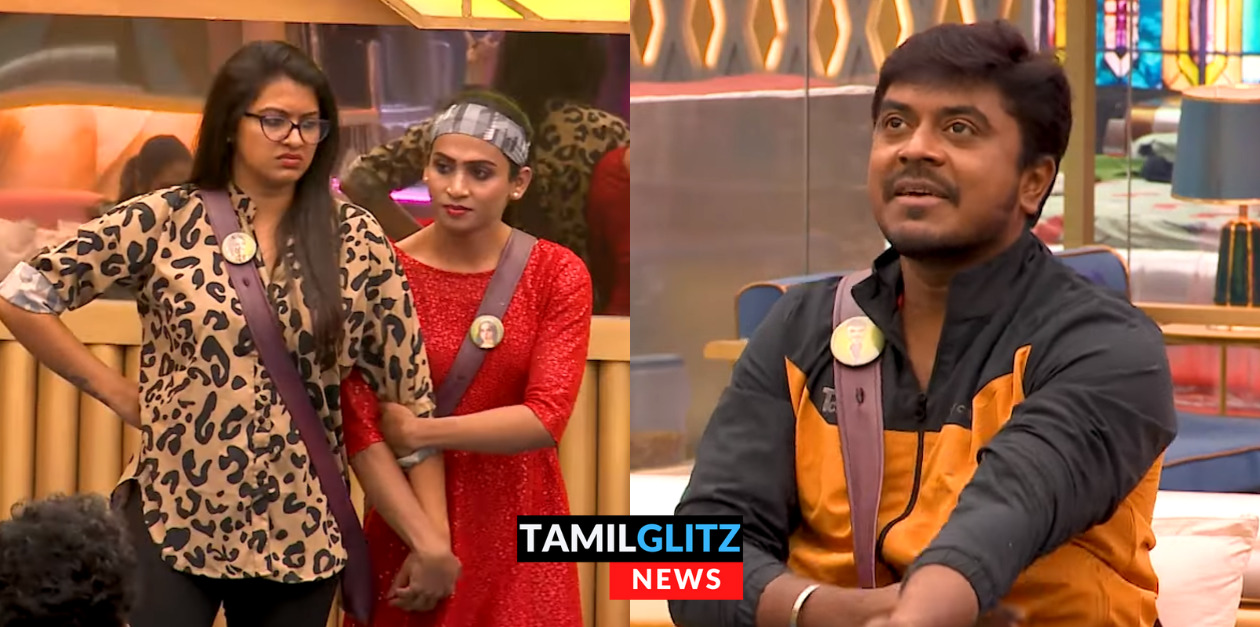ஷிவின் ரட்சிதா கூட்டணியை உடைங்க டா.! ரட்சிதாவுக்கு எதிராக திரும்பிய ஒட்டு மொத்த ஹவுஸ்மேட்ஸ்.! 123