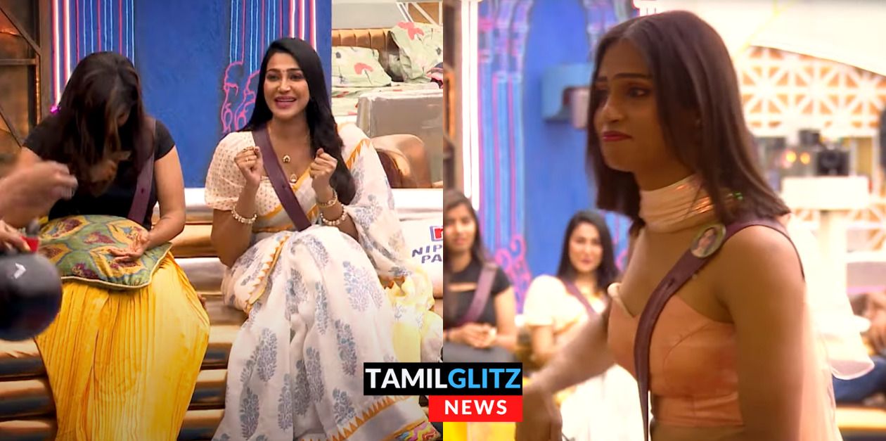 ஷெரினா கொடுத்த டாஸ்க்.! தலை முடியை பாதியாக வெட்டிக் கொண்ட ஷிவின்.! வேற லெவல் ஷிவின்.! 145