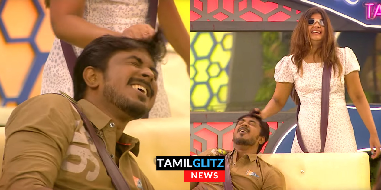 தலையை தொட்டு பாத்தே ஆள கண்டுபிடிக்கும் டாஸ்க்.! பிக்பாஸ் கொடுத்த காமெடியான டாஸ்க்.! 93