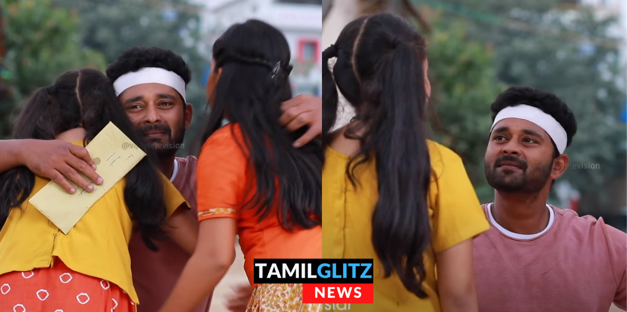அப்பா உங்கள விட்டுட்டு ரொம்ப தூரம் போறேன்.! என்ன மன்னிச்சிடுங்க டா.! கதறி அழும் பாரதி.! 87