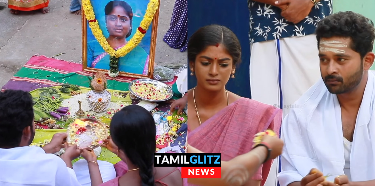 கண்ணம்மாவின் அம்மாவுக்கு திதி கொடுத்த பாரதி.! இந்த மாதிரி மருமகனை பார்த்ததே இல்லை.! 103