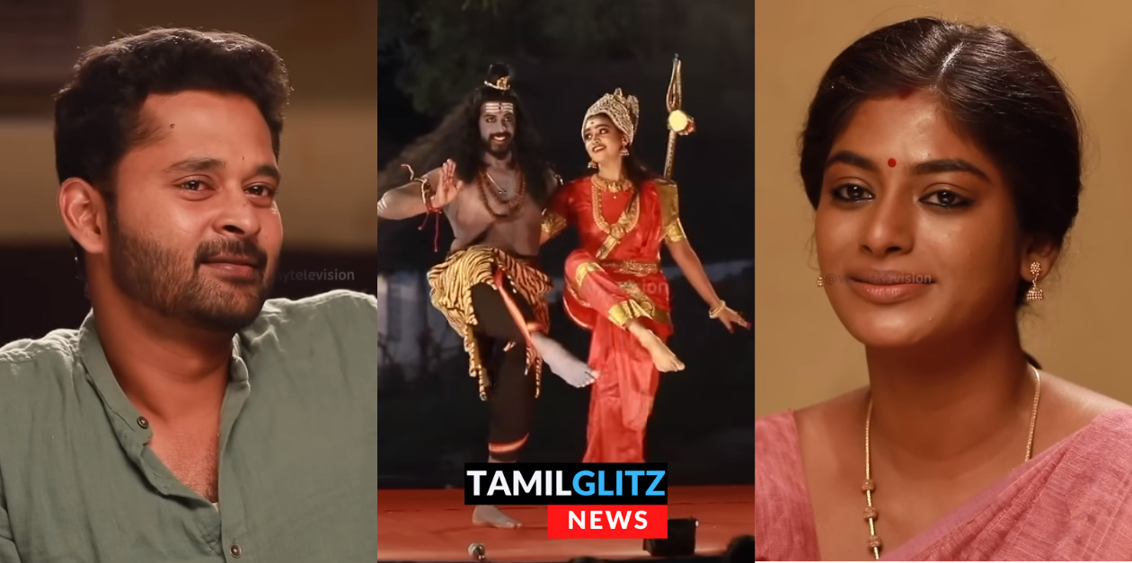 கிராமத்தில் நாடகம் நடத்தி கண்ணம்மாவை கரெக்ட் செய்த பாரதி.! ரொமான்ஸ்ல பின்னுறான் மனுஷன்.! 63