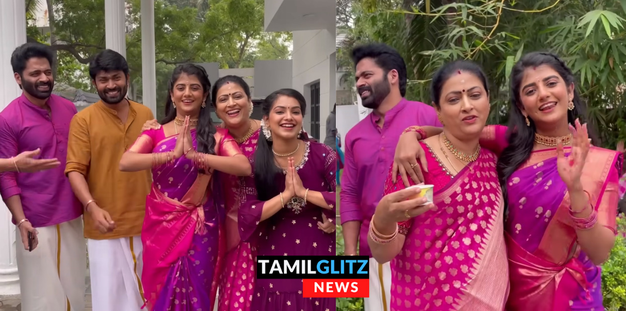 செம்ம அலப்பறை செய்யும் கேபி மற்றும் பார்த்தி.! ஷூட்டிங் ஸ்பாட்டில் இருந்து கேபி வெளியிட்ட வீடியோ.! 77