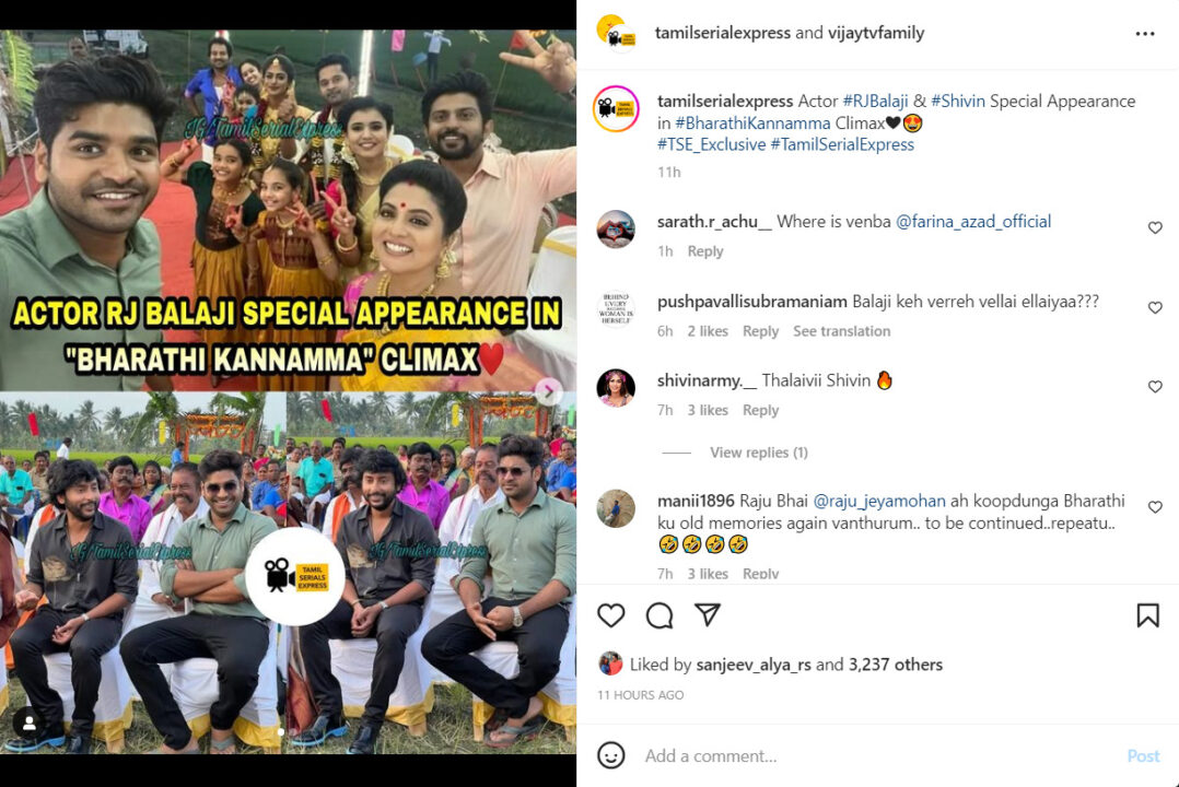 விஜய் டிவியின் பிரபல தொடரில் என்ட்ரி கொடுக்கும் பிக்பாஸ் ஷிவின்.! எந்த நாடகம் தெரியுமா? 3