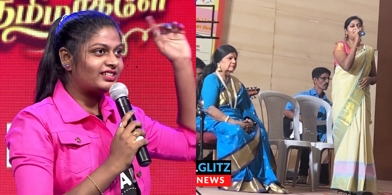 காதோடு தான் நான் பாடுவேன்.! LR ஈஸ்வரி முன்பே அவரது பாடலை பாடிய கானா இளவரசி இசைவாணி.! 99