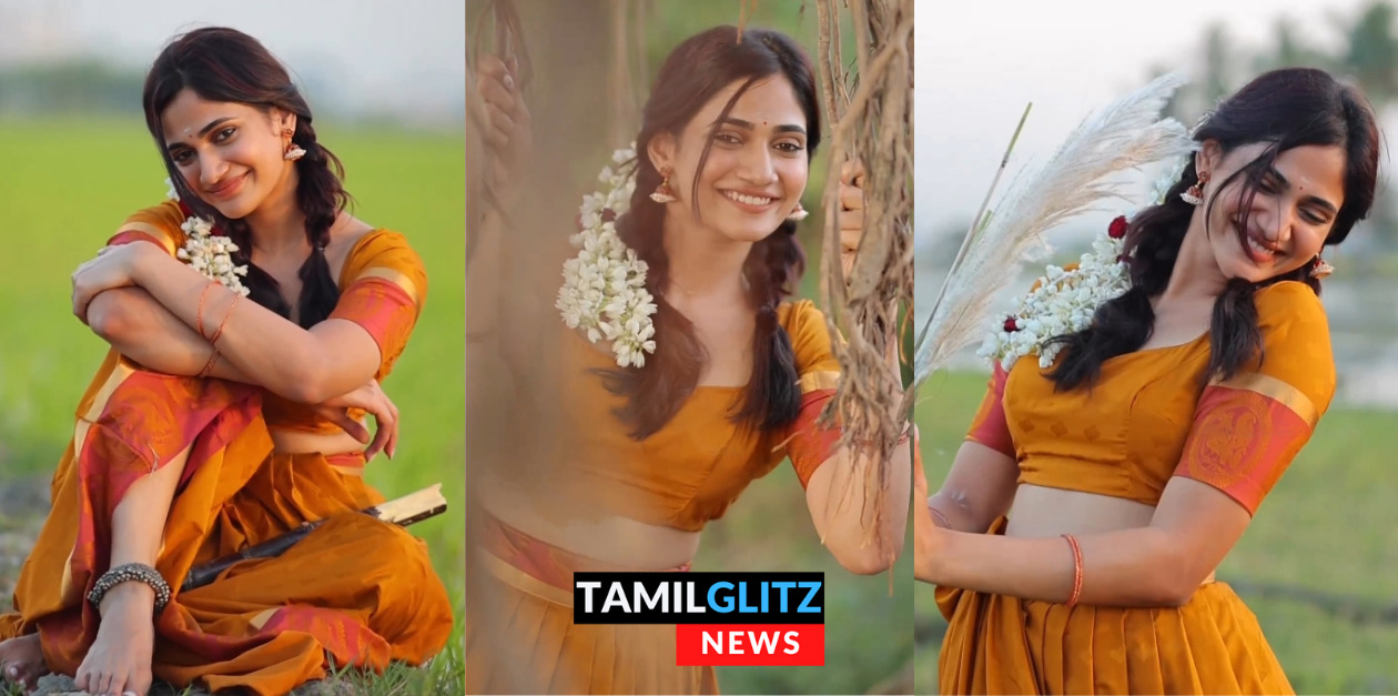 முதல்வன் பட மனிஷா கொய்ராலா போல மாறிய லாஸ்லியா.! பாவாடை தாவணியில் சொக்க வைக்குறாங்களே.! 105