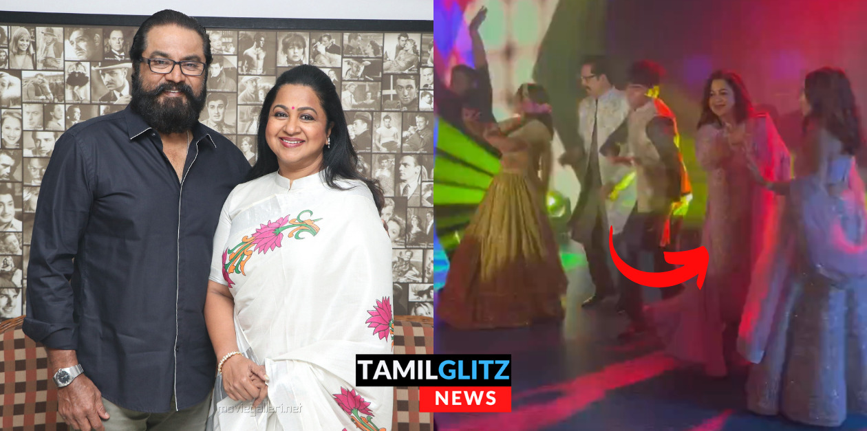 இலங்கையில் திருமண விழாவில் கணவருடன் செம்ம குத்தாட்டம் போட்ட ராதிகா சரத்குமார்..! 99