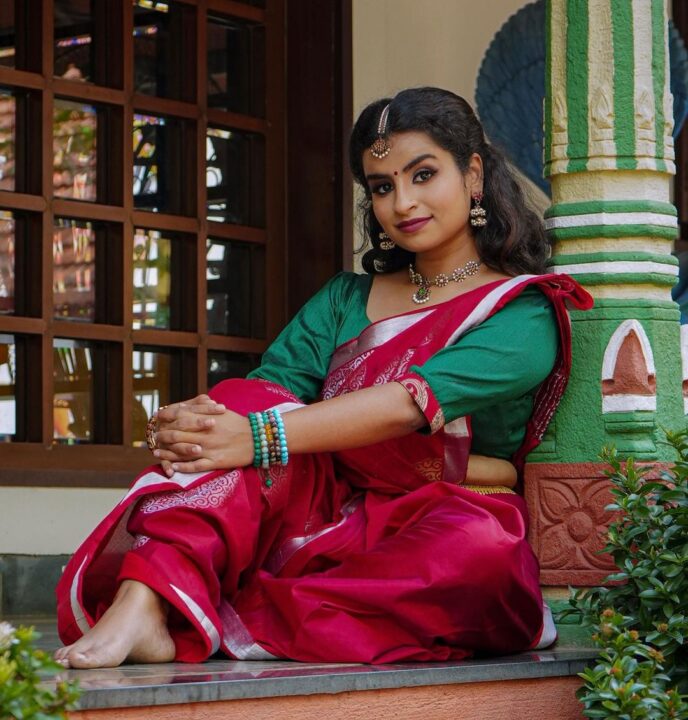 அட நம்ம சிவாங்கியா இது? பரதநாட்டியம் ஆடி ரசிகர்களை சொக்க வைத்த சின்னத்திரை ஹாசினி.! 3