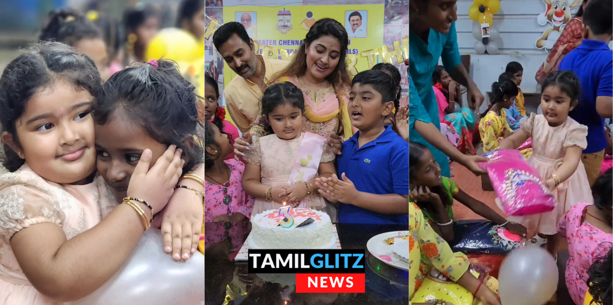 ஆதரவற்ற குழந்தைகளுடன் மகளின் பிறந்த நாளை கொண்டாடிய நடிகை சினேகா.! வீடியோ இதோ..! 97