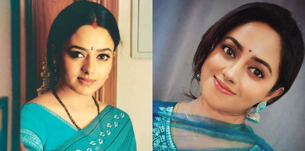 மறைந்த நடிகை சௌந்தர்யா போலவே இருக்கும் பெண்.! கேப்டன் மகனுடன் ரீல்ஸ் செய்த வைரல் வீடியோ.! 3