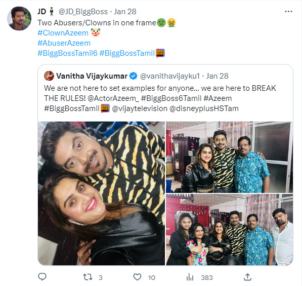 நாங்க விதிகளை உடைப்பவர்கள்.! வனிதா போட்ட பதிவு.! வச்சி செய்யும் நெட்டிசன்கள்.! ட்விட்டரில் பறக்கும் மீம்ஸ்.! 21