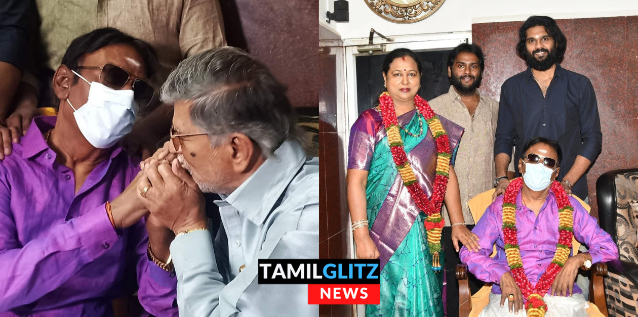 கேப்டனின் 33வது திருமண நாள்.! பட்டு வேஷ்டி சட்டையில் புது மாப்பிள்ளை போல வந்த கேப்டன்.! 7