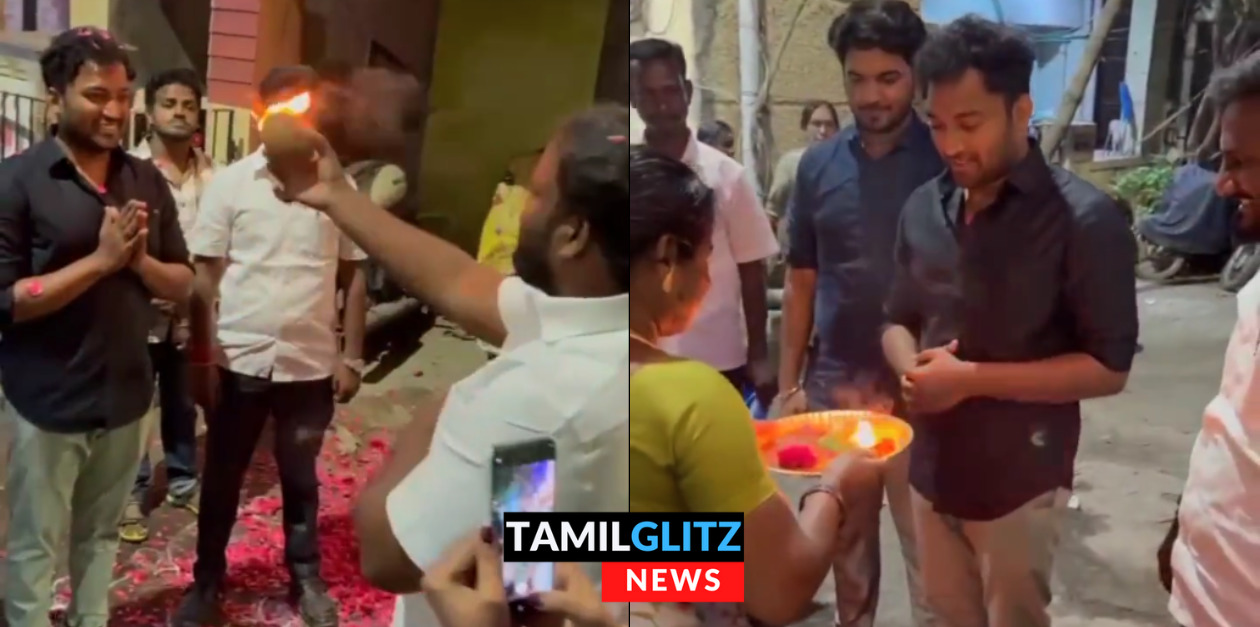 செல்லும் இடமெல்லாம், வழி நெடுக ஆரத்தி எடுத்து விக்ரமனை வரவேற்ற பொதுமக்கள்.! இதோ வீடியோ.! 49