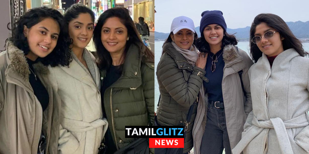 நதியாவை அப்படியே உரித்து வைத்து இருக்கும் மகள்கள்.! முதல் முறையாக புகைப்படத்தை பகிர்ந்த நதியா.! 73
