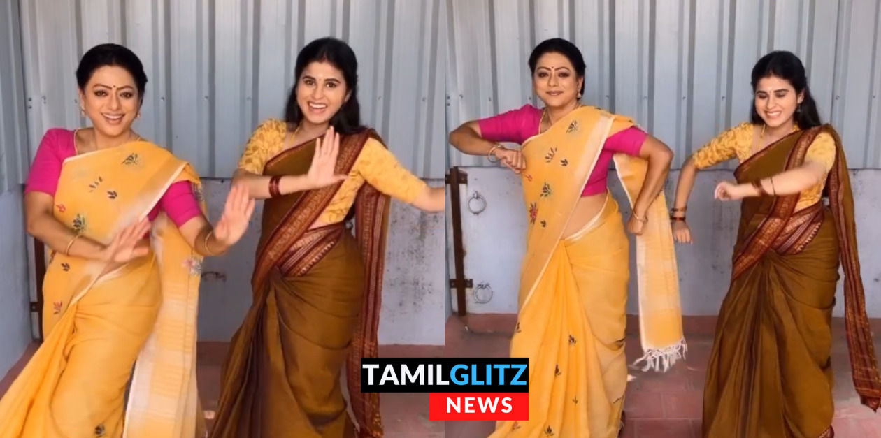 பாக்கியா நீங்க இவ்வளோ அழகா ஆடுவீங்களா? மருமகளும் மாமியாரும் போடுற ஆட்டத்தை பாருங்க.! 7