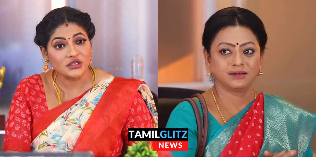 கல்யாண மண்டபம்ன்னு நினைச்சிட்டு வந்தியா? English-ல் பேசி பாக்யாவை அசிங்கப்படுத்திய ராதிகா.! 19