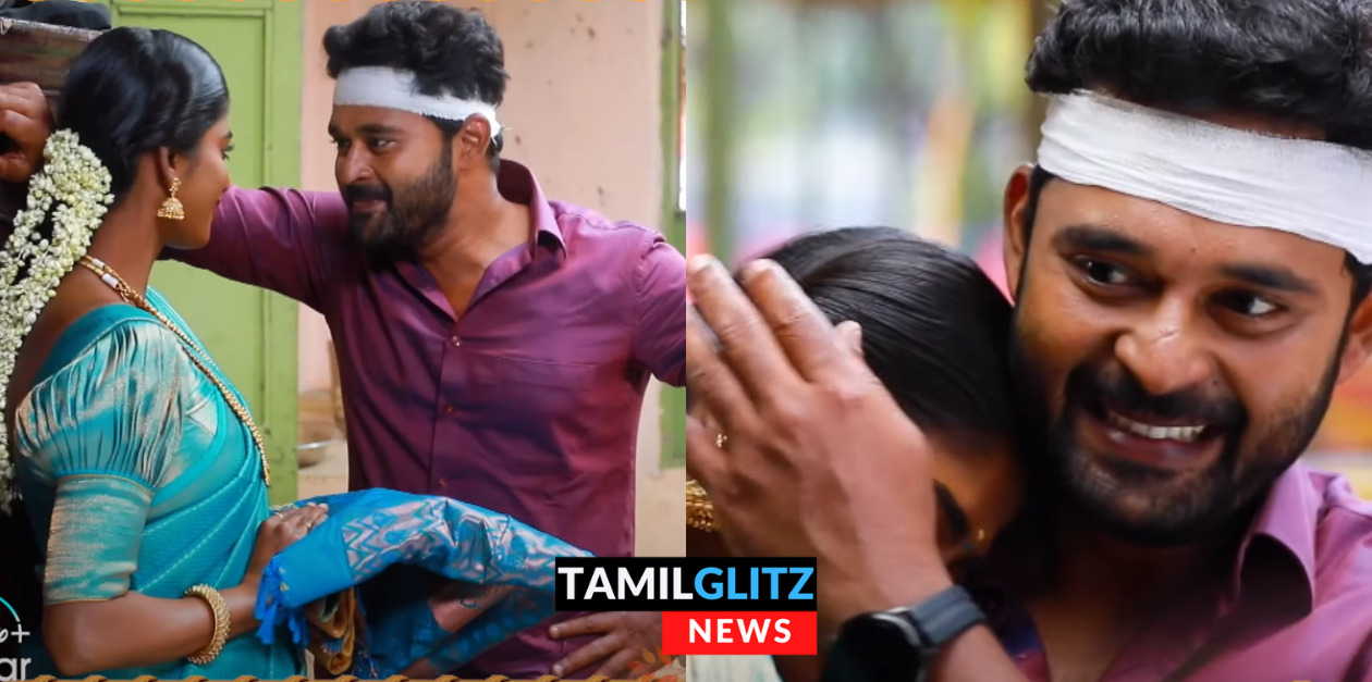 என்ன பாரதி?? கண்ணம்மா கூட ரொமான்ஸா? ஒரு புடவை செய்து கொடுத்தே கரெக்ட் பண்ணிட்டாரே.! 45