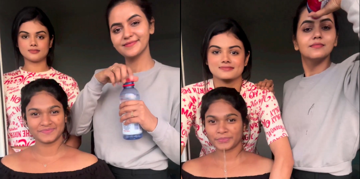 கயலும் நட்சத்திராவும் செய்யும் காமெடிய பாருங்க.! சிரிச்சு முடில.! Cute Blooper வீடியோ.! 3