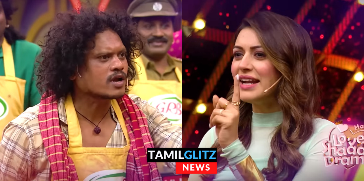 டேய் புகழ் ஏன்டா பொண்ணுங்கள்ட்ட இப்படி கடலை போடுற? புகழை திட்டிய ஹன்சிகா.! 47