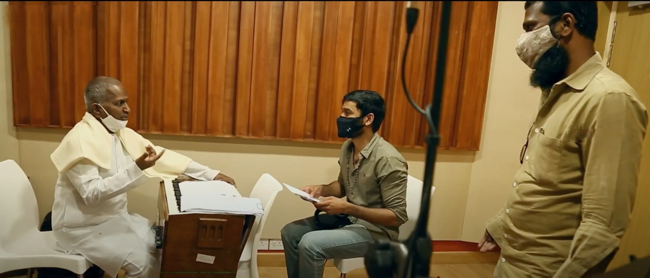 இளையராஜா இசையில் முதல் முறையாக பாடும் தனுஷ்.! விடுதலை பர்ஸ்ட் சிங்கிள் ப்ரோமோ வெளியானது.! 3