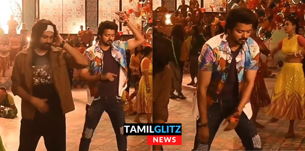 ஜானி மாஸ்டருடன் இணைந்து "ரஞ்சிதமே" பாடலுக்கு வெறித்தனமாக ப்ராக்டிஸ் செய்யும் தளபதி. Viral வீடியோ! 143