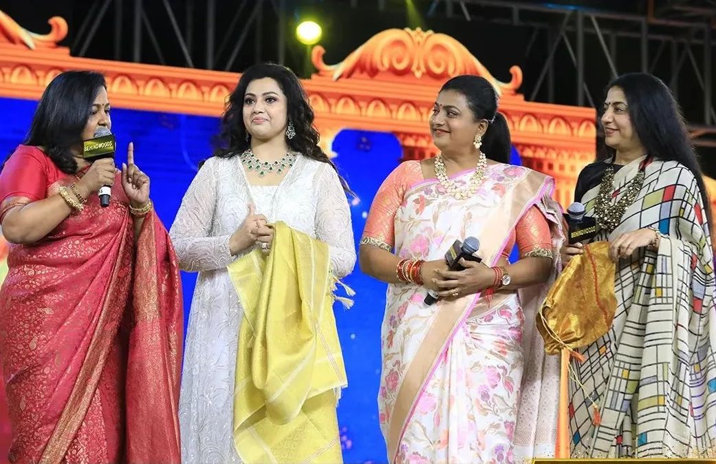 திரைத்துறைக்கு வந்து 40 ஆண்டுகளை கடந்த மீனா.! நேரில் வந்து வாழ்த்திய 90ஸ் நடிகர்கள்.! 7