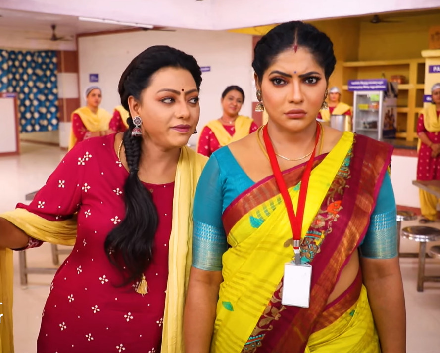 சுடிதார் போட்டு வர சொன்னா பயந்து ஓடிடுவேன்னு நினைச்சியா? ராதிகாவை பங்கம் செய்த பாக்யா.! 3