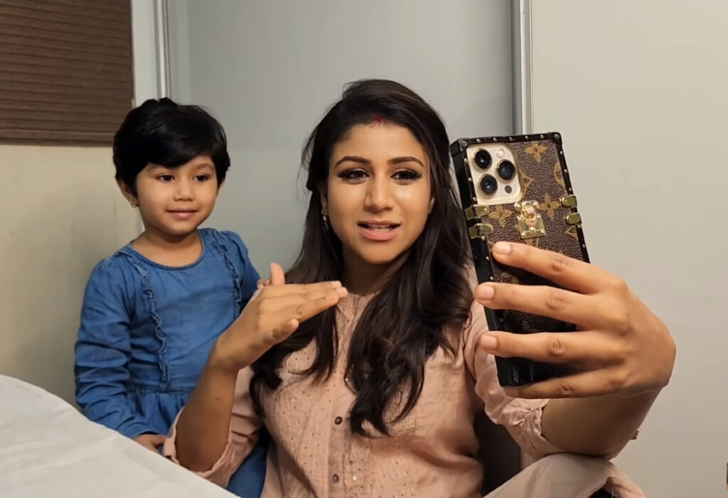 அப்படியே ஆலியா போல ரீல்ஸ் செய்து காட்டிய ஐலா.! இந்த பொண்ணு இப்பவே இப்படி நடிக்கிறாங்களே.! 3