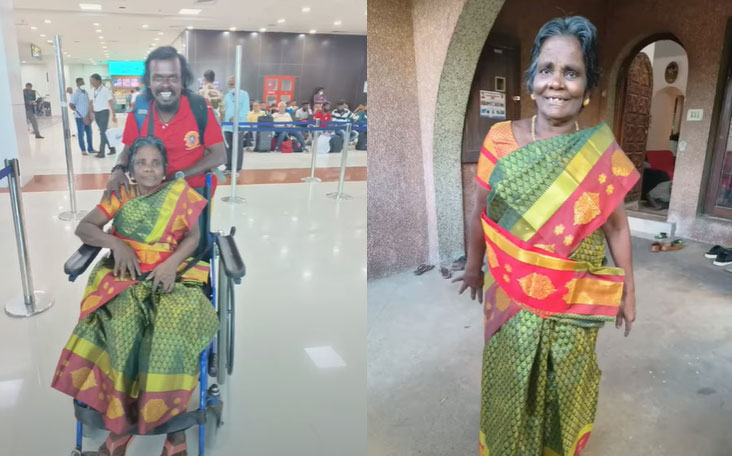 அம்மாவை முதல் முறையாக விமானத்தில் அழைத்துச் சென்ற அந்தோணி தாசன்.! அழகிய வீடியோ.! 3