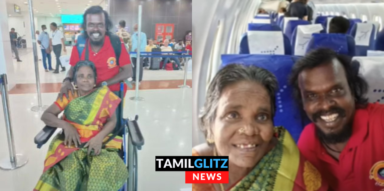 அம்மாவை முதல் முறையாக விமானத்தில் அழைத்துச் சென்ற அந்தோணி தாசன்.! அழகிய வீடியோ.! 107