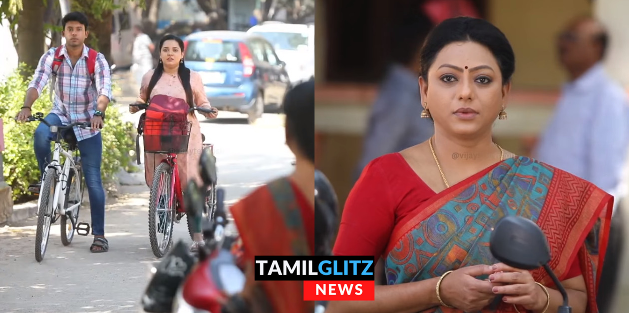 பாக்கியாவிடம் கையும் களவுமாக மாட்டிக்கொண்ட இனியா மற்றும் சரண்.! இன்றைய ப்ரோமோ.! 31
