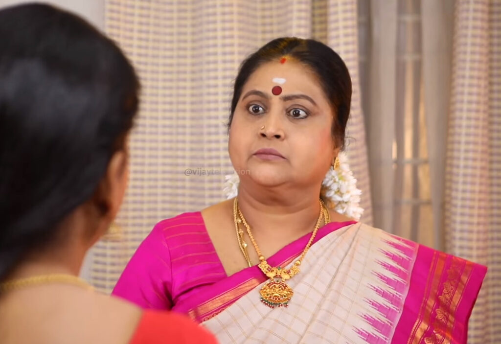 நீ அந்த ராதிகா முன்னாடி இங்கிலீஷ் பேசணும் பாக்யா.! பாக்யாவுக்கு ஆதரவாக மாறிய ஈஸ்வரி.! 3