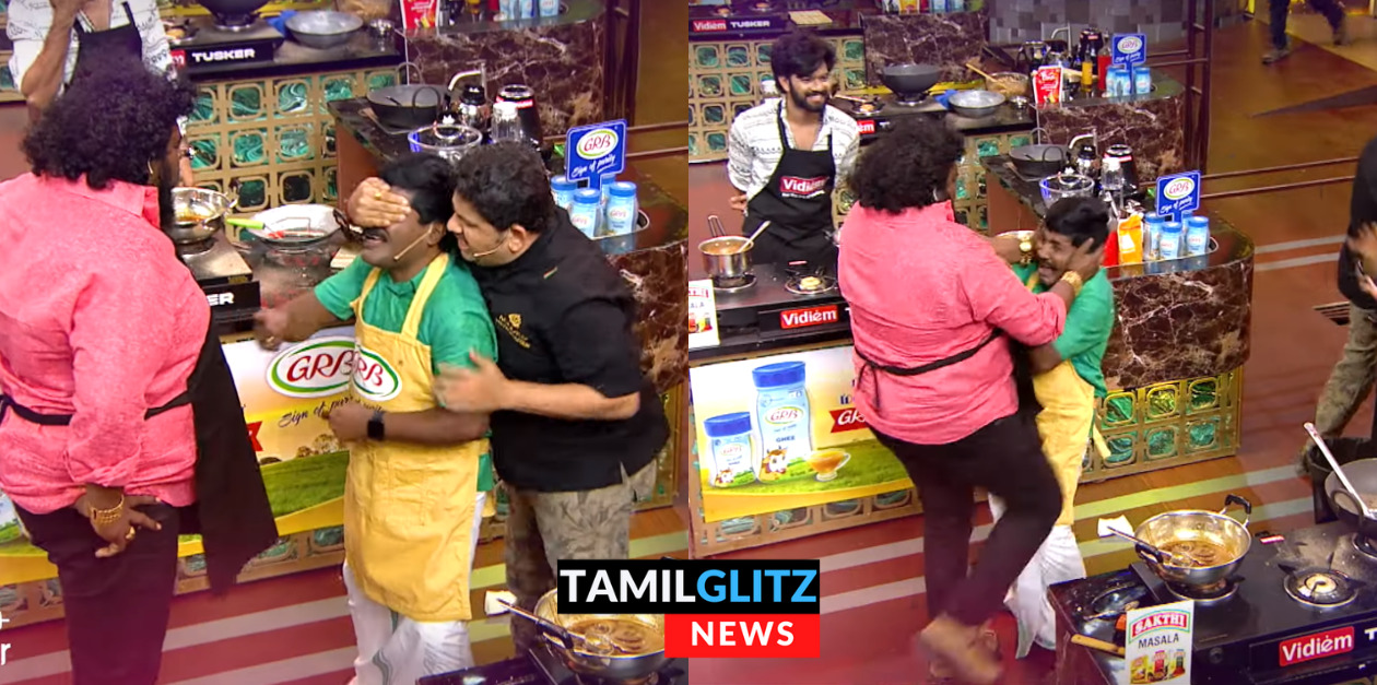 டேய் காளை.! சுருட்டு உன் வால..! பஞ்ச் டயலாக் பேசிய ஜிபி முத்துவை பஞ்சர் ஆக்கிய காளையன்.! 51