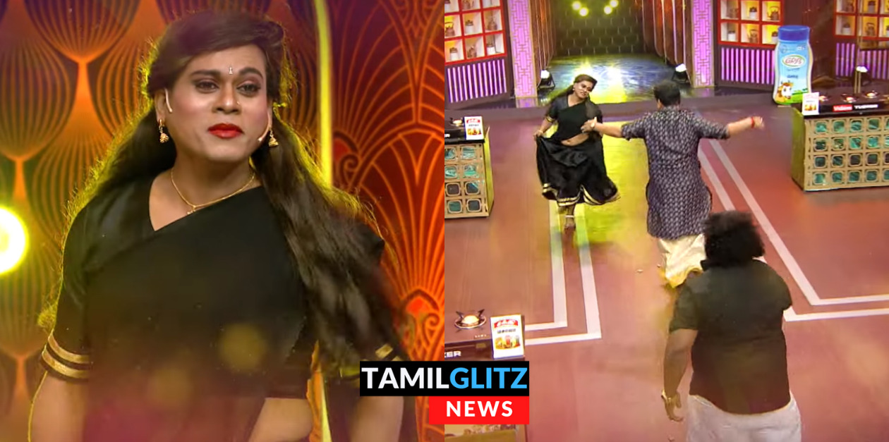 சின்ன தம்பி குஷ்பூவாக மாறிய புகழ்.! புகழை படுத்தி எடுக்கும் வெங்கடேஷ் பட் மற்றும் காளையன்.! 91
