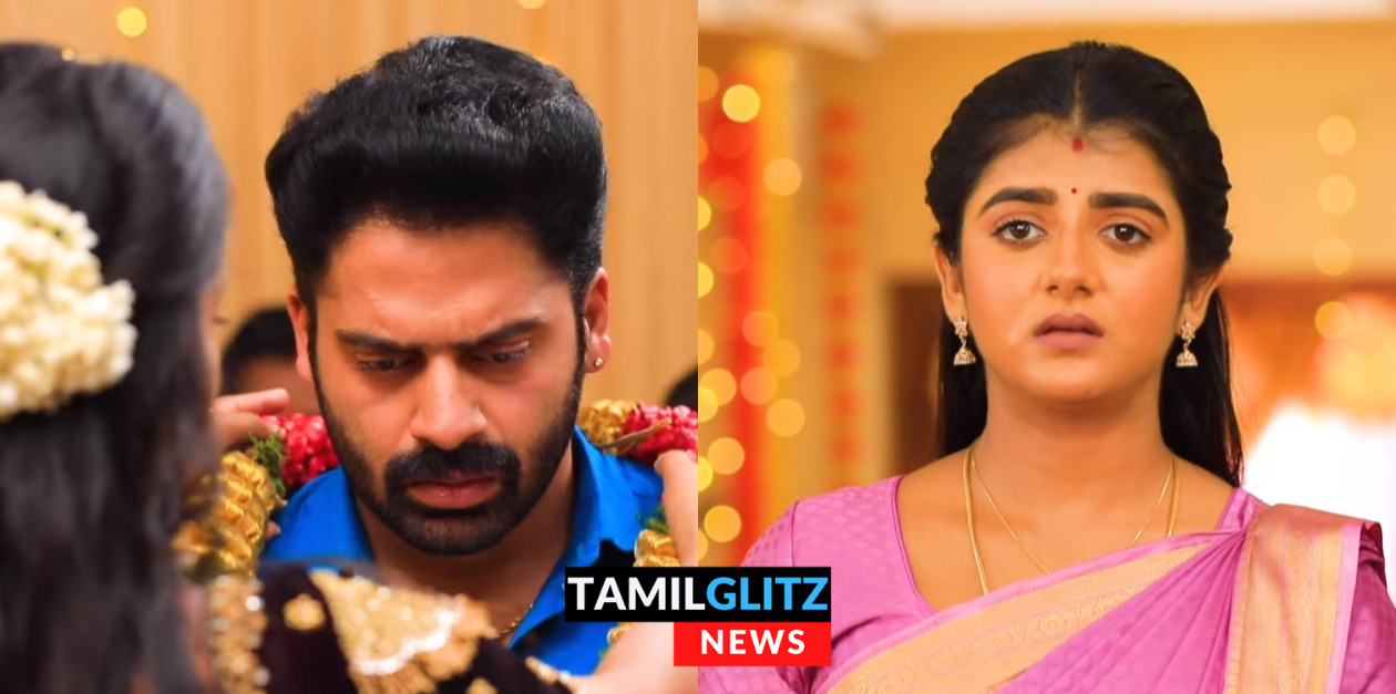 ரம்யாவுடன் நிச்சயதார்த்தம் செய்த பார்த்தி.! உடைந்து போய் நிற்கும் காவ்யா.! ஈரமான ரோஜாவே ப்ரோமோ 43