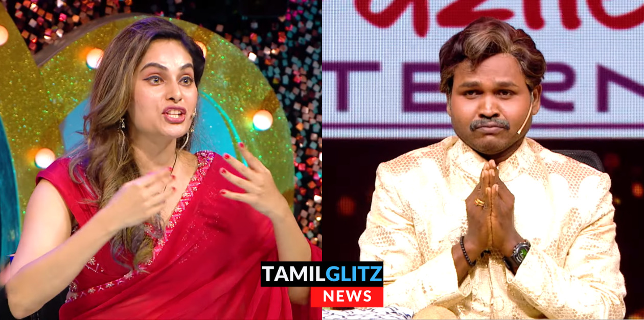 தாத்தா பால்கனில கோவணம் கட்டிட்டு மசால் வட சாப்பிடுவீங்களாமே? பங்கம் செய்த ஸ்ருதிகா.! 7