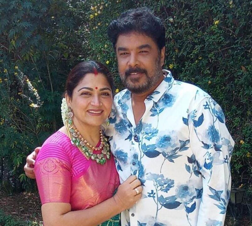லவ் யூ புருஷா.! காதலித்த நாட்களில் எடுத்த புகைப்படங்களை பகிர்ந்து கணவரை வாழ்த்திய குஷ்பூ..! 7