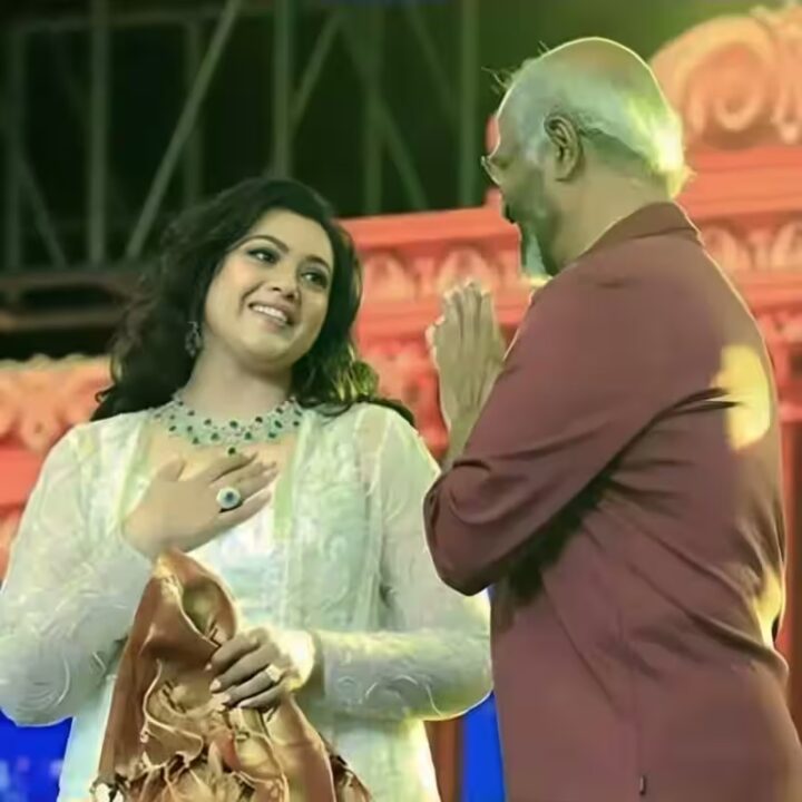 திரைத்துறைக்கு வந்து 40 ஆண்டுகளை கடந்த மீனா.! நேரில் வந்து வாழ்த்திய 90ஸ் நடிகர்கள்.! 5