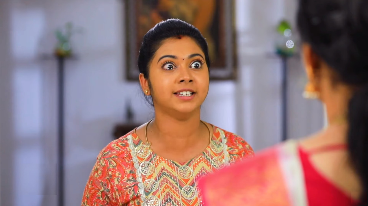நீ கார்த்திக்கு பொறந்தவளே இல்லடி.! கோபத்தில் ஸ்ருதியிடம் உண்மைகளை போட்டு உடைத்த சொர்ணம்.! 3