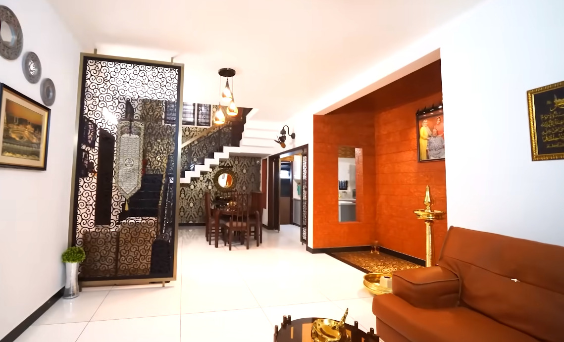 கேரளாவில் பார்த்து பார்த்து கட்டிய வீடு.! Home Tour வீடியோவை வெளியிட்ட நடிகை பூர்ணா.! 3