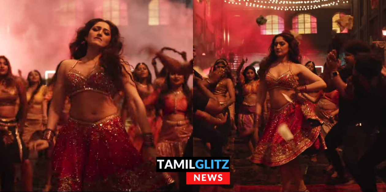 சாயிஷாவின் மரண குத்தாட்டத்துடன் பத்து தல படத்தில் இருந்து அடுத்த பாடல் "ராவடி" வெளியானது.! 127