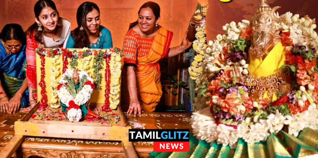 வாராஹி அம்மனுக்கு வீட்டிலேயே திருவிழா நடத்திய விஜே அர்ச்சனா.! பூஜை வீடியோ இதோ.! 75